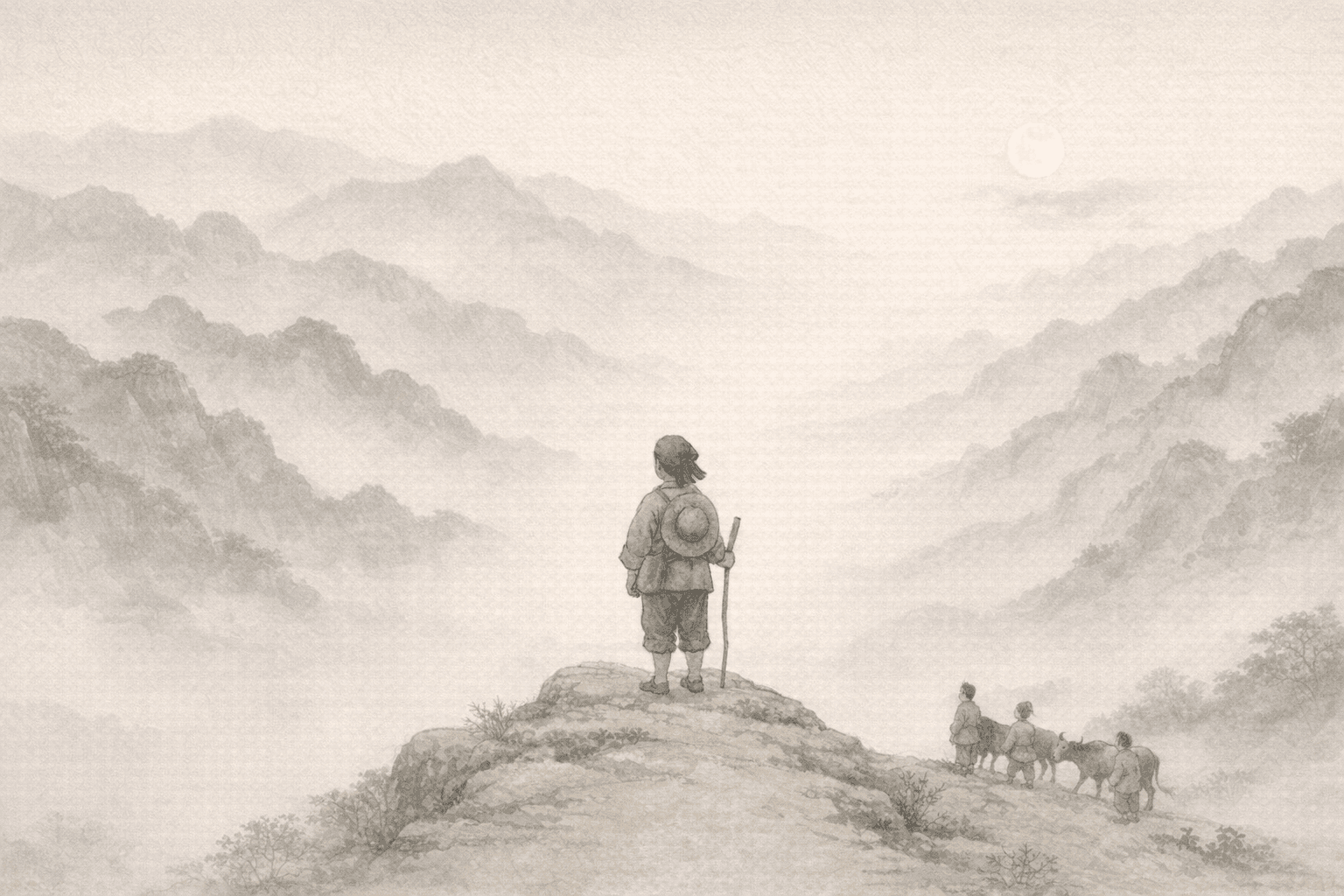 黄大仙第25签《朱洪武登基》典故配图