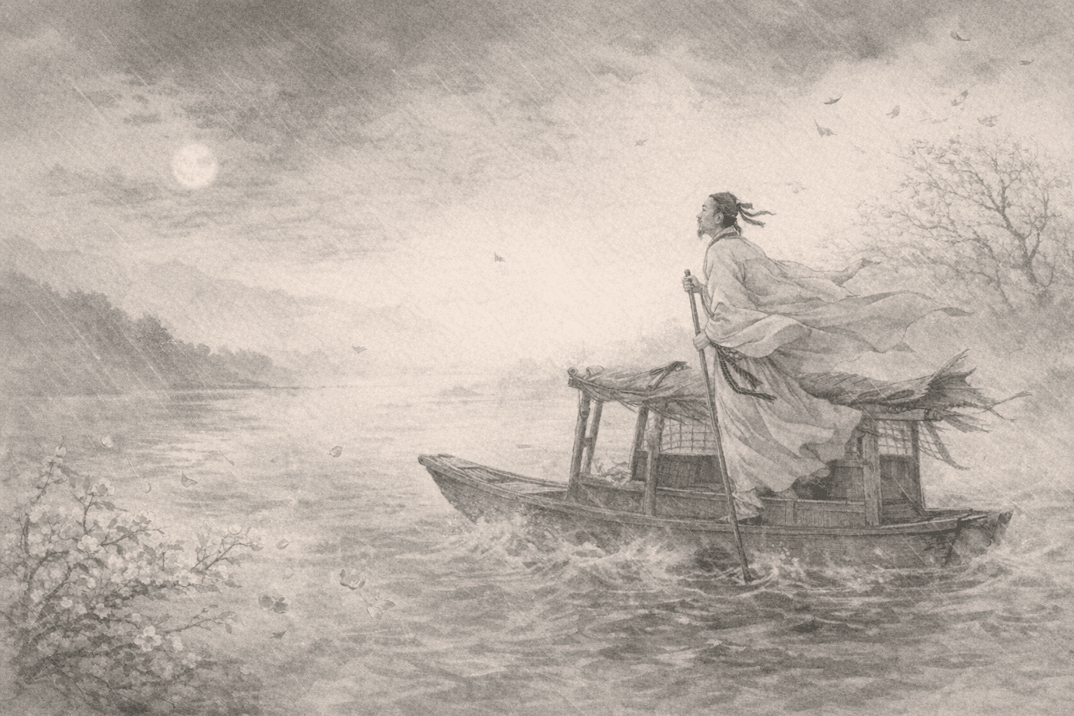 黄大仙第31签《蔡中兴遇险》典故配图