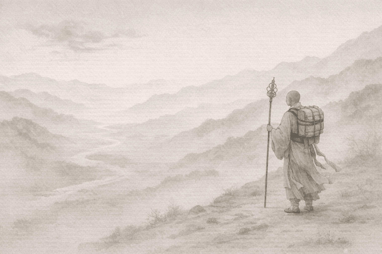 黄大仙第35签《唐僧取经》典故配图